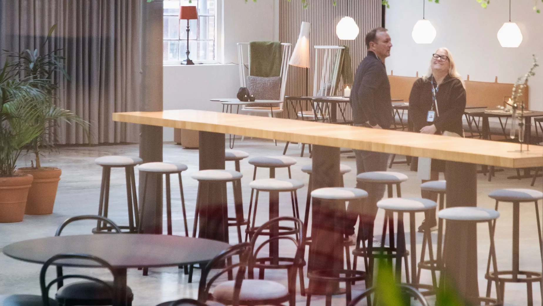 Återbrukad bardisk från Emporia hos Sandvik