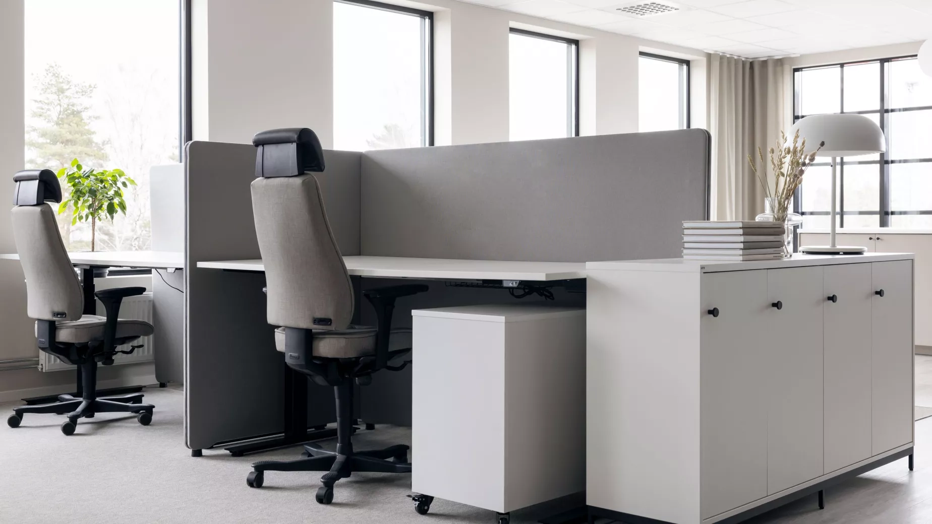 Kontoret på Storefactory inrett av Soeco by Yllw